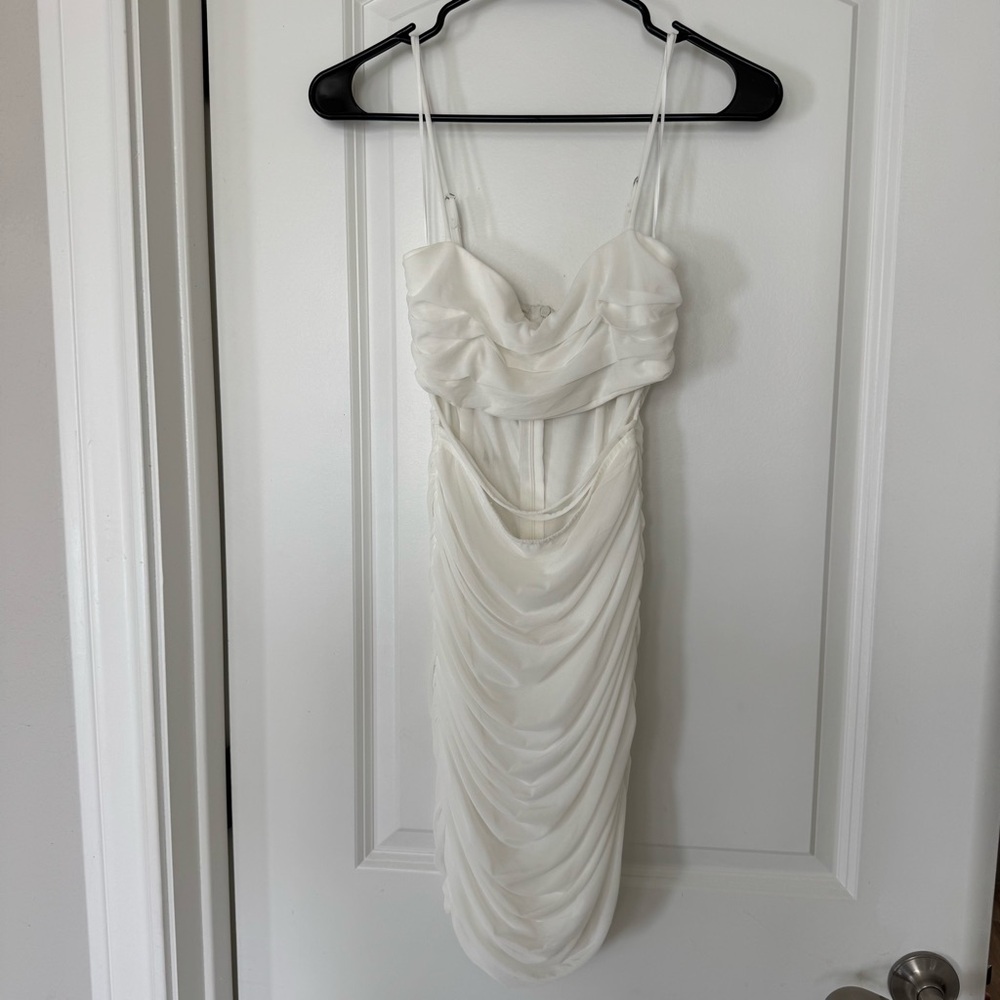 New: Courtney Mini Dress White